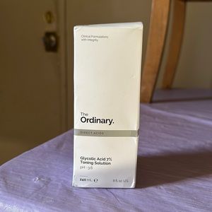 Brand new toning solution box damage from shipping